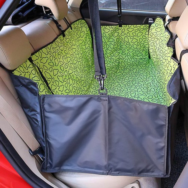 Pet carriers Paw pattern Car Pet Seat Cover