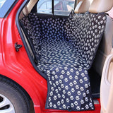 Pet carriers Paw pattern Car Pet Seat Cover