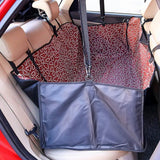Pet carriers Paw pattern Car Pet Seat Cover