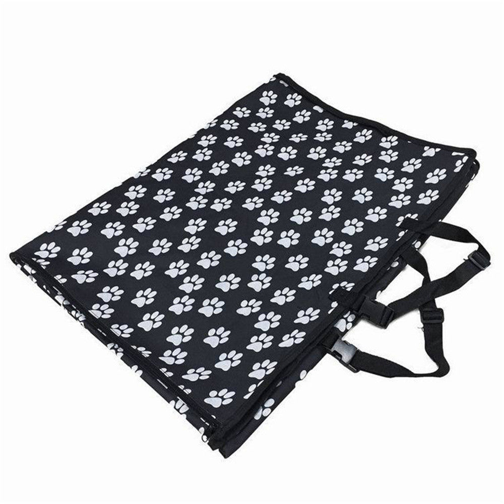 Pet carriers Paw pattern Car Pet Seat Cover
