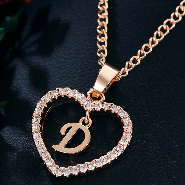 Romantic Love Pendant Necklace For Girls