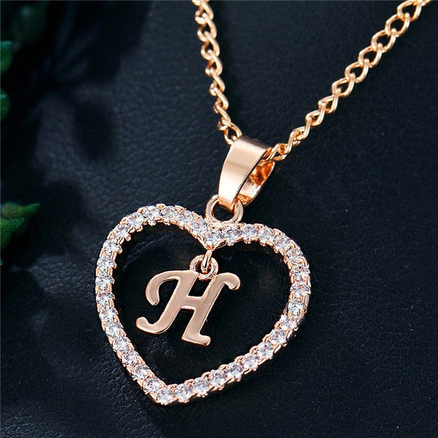 Romantic Love Pendant Necklace For Girls