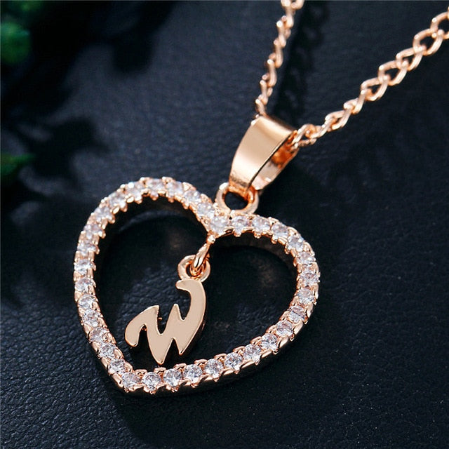 Romantic Love Pendant Necklace For Girls