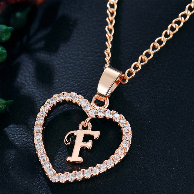 Romantic Love Pendant Necklace For Girls