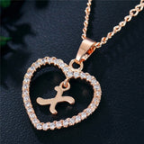 Romantic Love Pendant Necklace For Girls