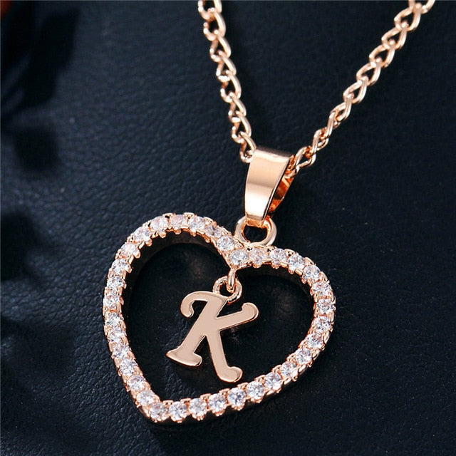 Romantic Love Pendant Necklace For Girls