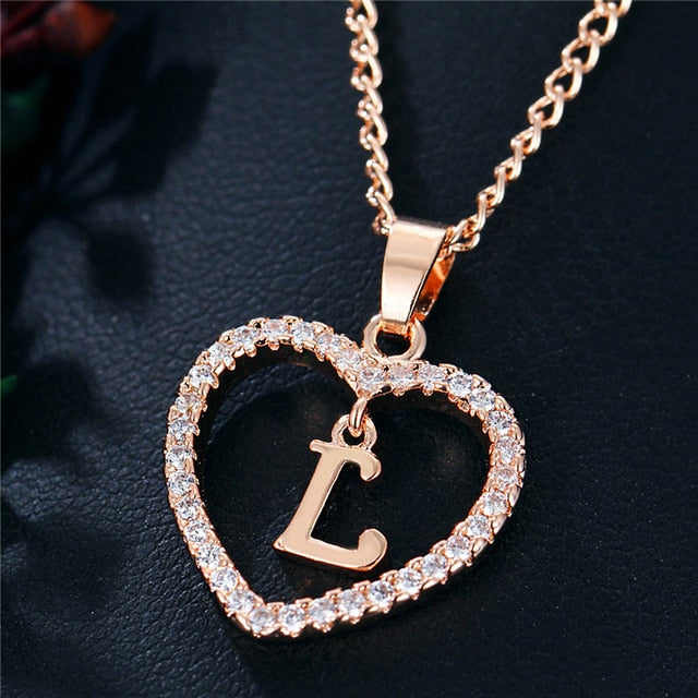 Romantic Love Pendant Necklace For Girls