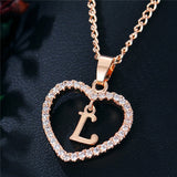Romantic Love Pendant Necklace For Girls