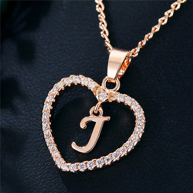 Romantic Love Pendant Necklace For Girls