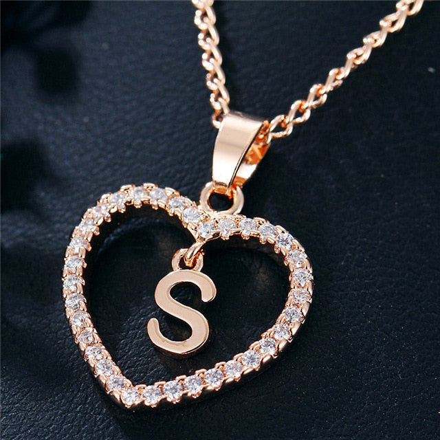 Romantic Love Pendant Necklace For Girls