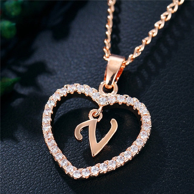 Romantic Love Pendant Necklace For Girls
