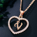 Romantic Love Pendant Necklace For Girls