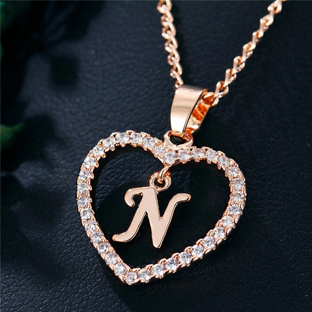 Romantic Love Pendant Necklace For Girls