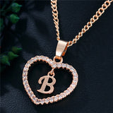 Romantic Love Pendant Necklace For Girls