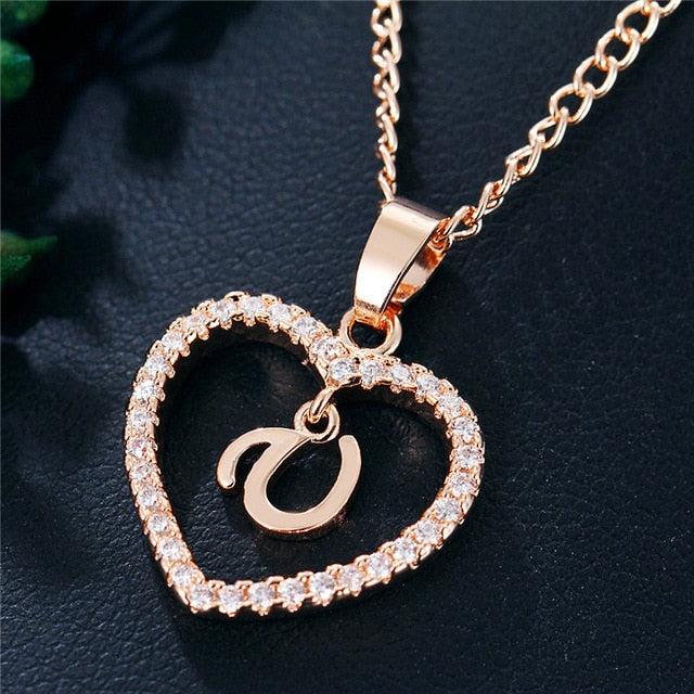 Romantic Love Pendant Necklace For Girls