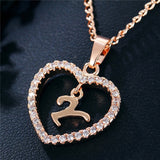 Romantic Love Pendant Necklace For Girls