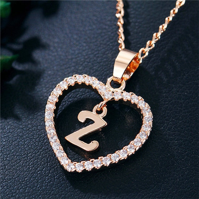Romantic Love Pendant Necklace For Girls