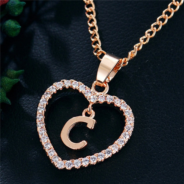 Romantic Love Pendant Necklace For Girls