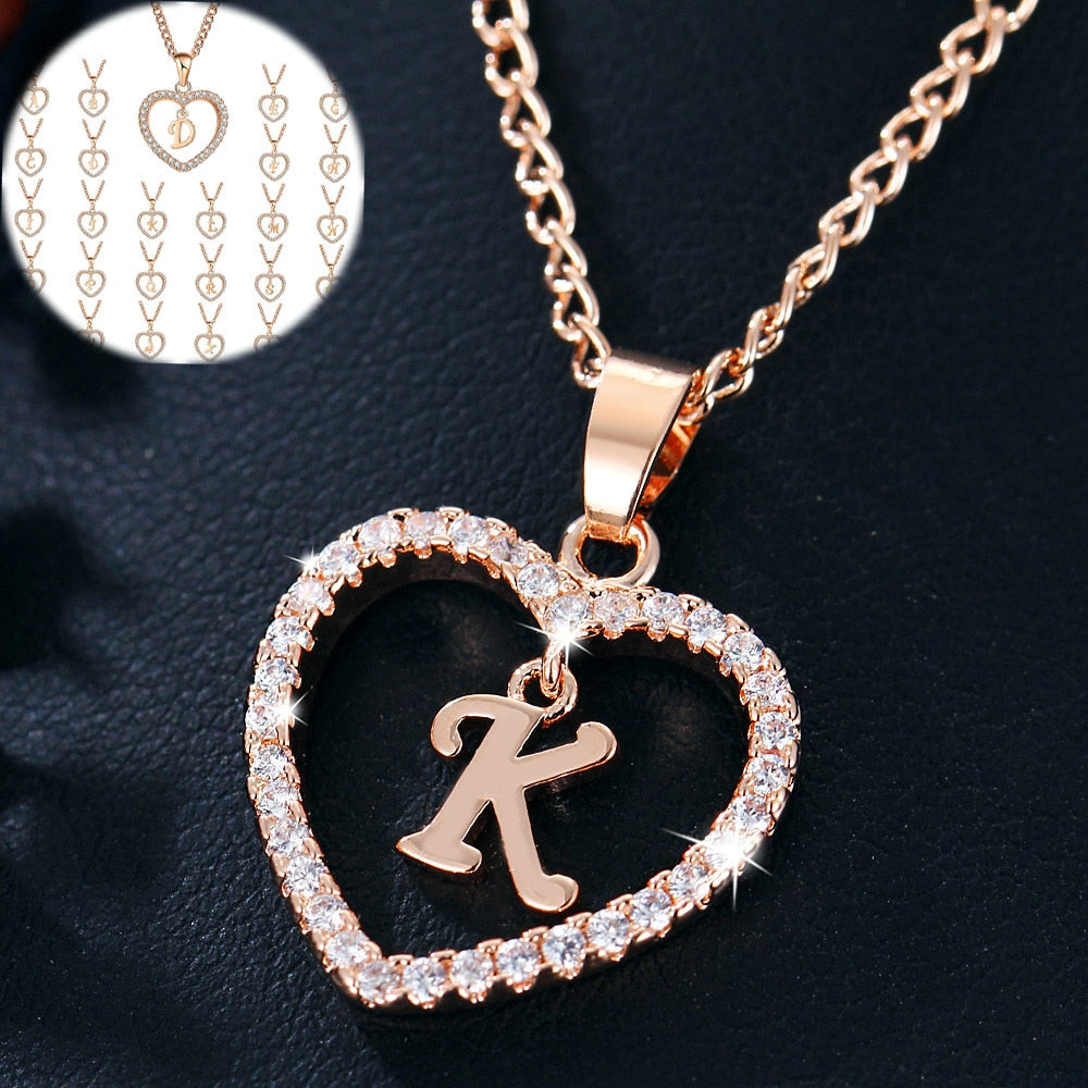 Romantic Love Pendant Necklace For Girls