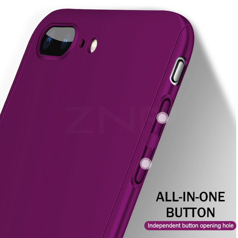 Full Protective Phone Case For iPhone