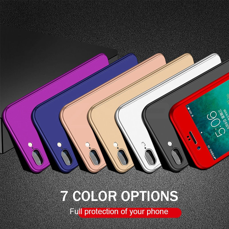 Full Protective Phone Case For iPhone