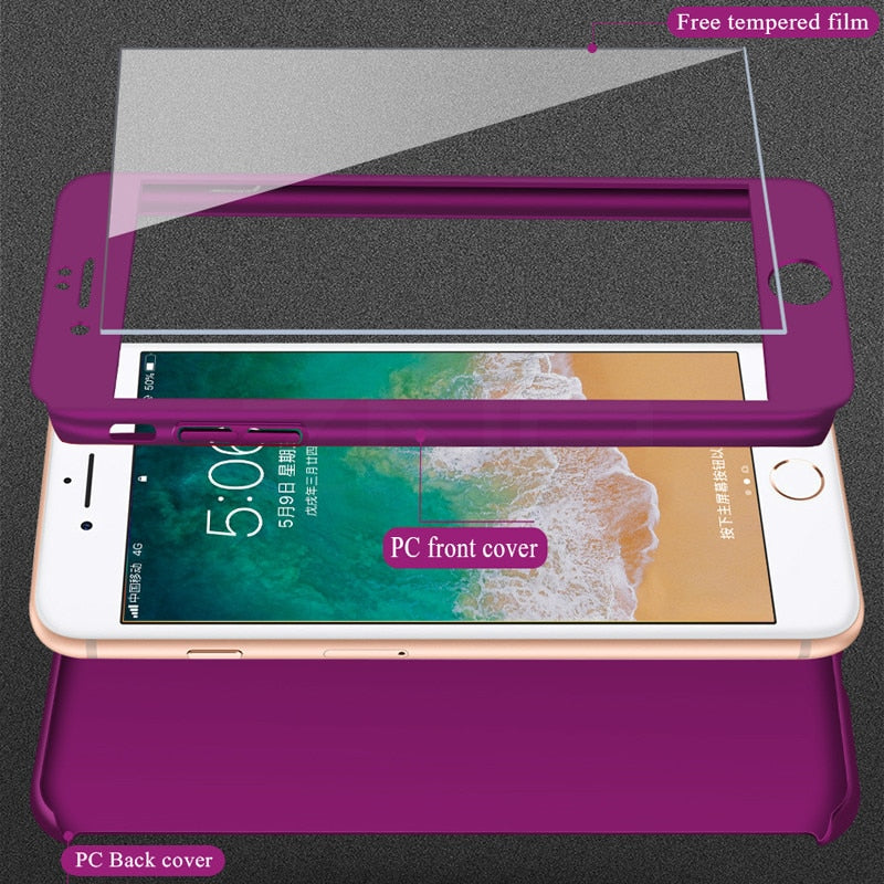 Full Protective Phone Case For iPhone
