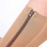 1 Pair Unisex Compression Socks Zipper