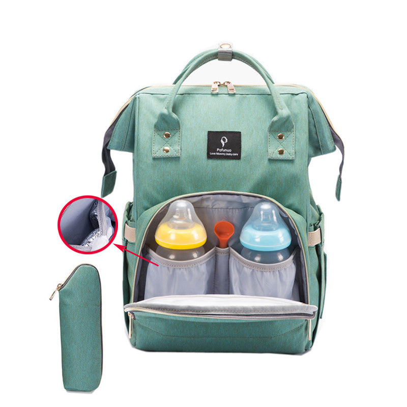 USB Large Capacity Nappy Waterproof Bag