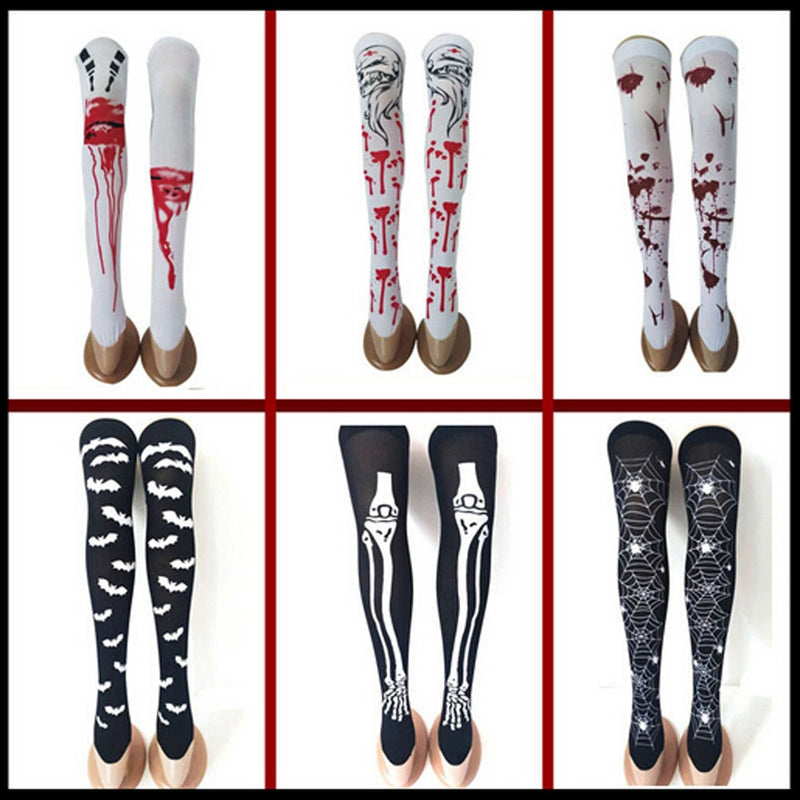 Long Knee High Socks Costume Stockings