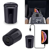 10W Car Wireless Charger Cup with USB