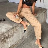 Women Casual High Waist Pants