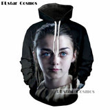 Game of Thrones Jon Snow Print Hoodies