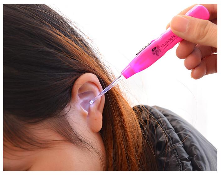 LED LightEar Digger, FlashlightWax Remover
