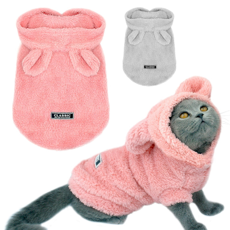 Winter Pet Kitten Coat Jacket