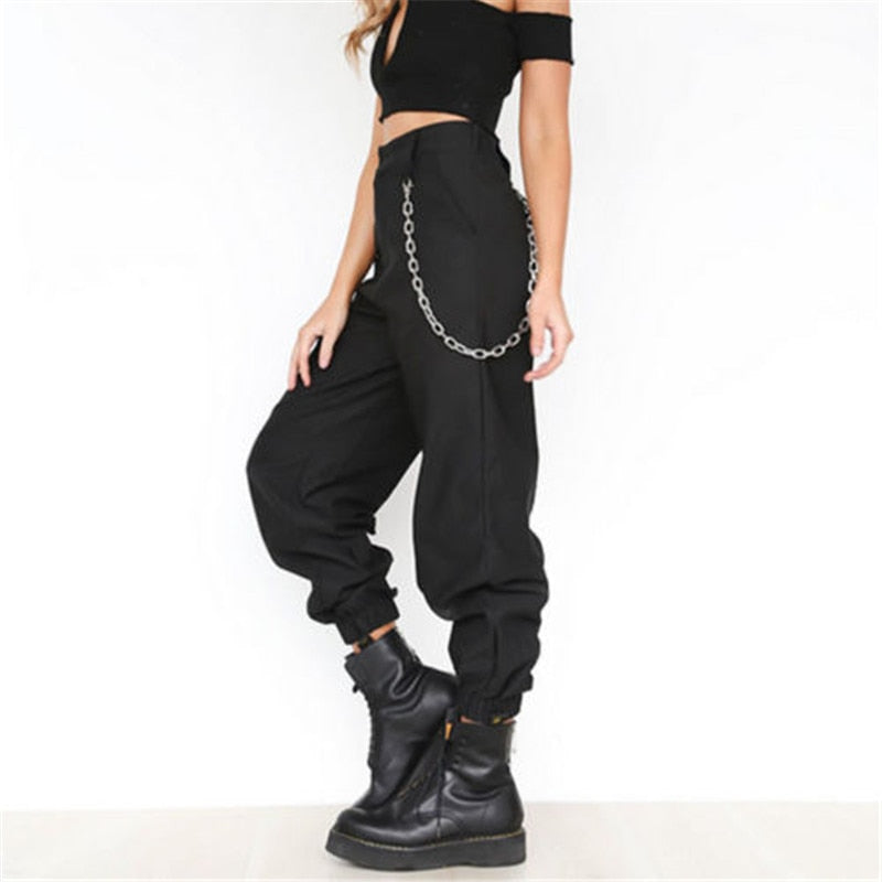 Women Casual High Waist Pants