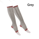 1 Pair Unisex Compression Socks Zipper
