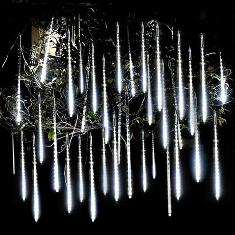 Waterproof 8 Tubes LED Meteor Shower Rain