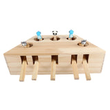 Wooden Interactive Maze Pet Hit Hamster