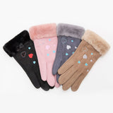 Thick Touch Screen Fingers Gloves