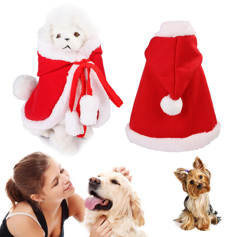 Pet Christmas Hooded Cloth
