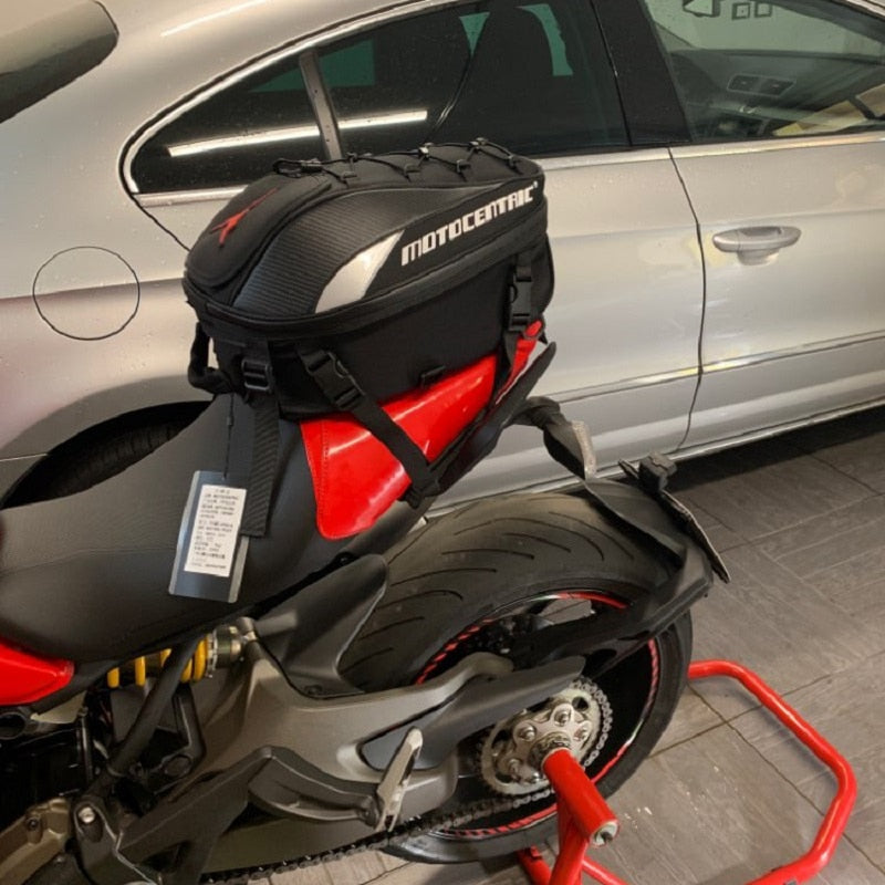 Multi-functional Durable Rear Motorcycle Seat Bag
