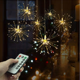 Festival Hanging Starburst String Lights
