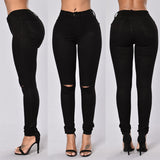 High Waist Skinny Fashion Boyfriend Jeans