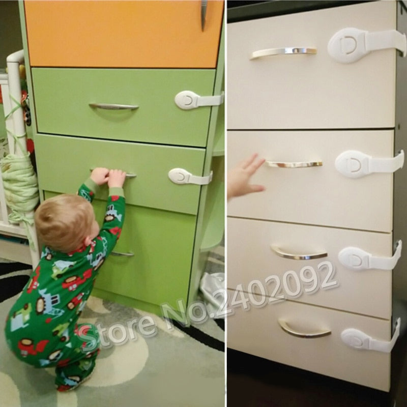 10Pcs/Lot Child Lock Protection Locking