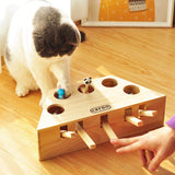 Wooden Interactive Maze Pet Hit Hamster