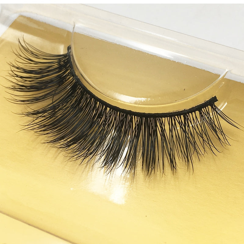 Natural Lashes Lightweight 100% Mink False Eyelashes