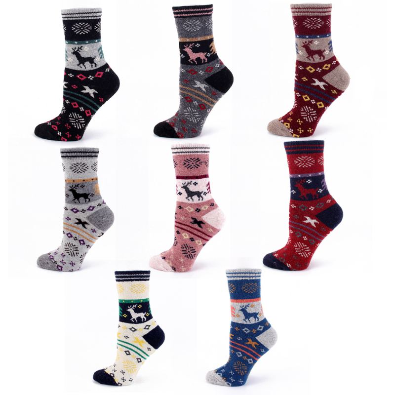Outdoor Sport Socks Christmas Woolen Socks