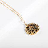 Open Engrave letter Necklaces Lover Gift
