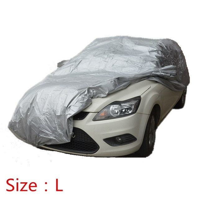 Full Car Cover Sun UV Snow Dust Rain Resistant Protection
