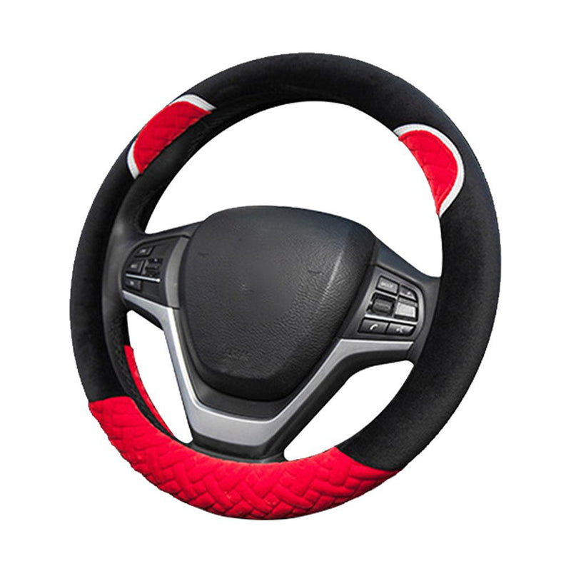 Plush Cartoon Car Steering Wheel Cover